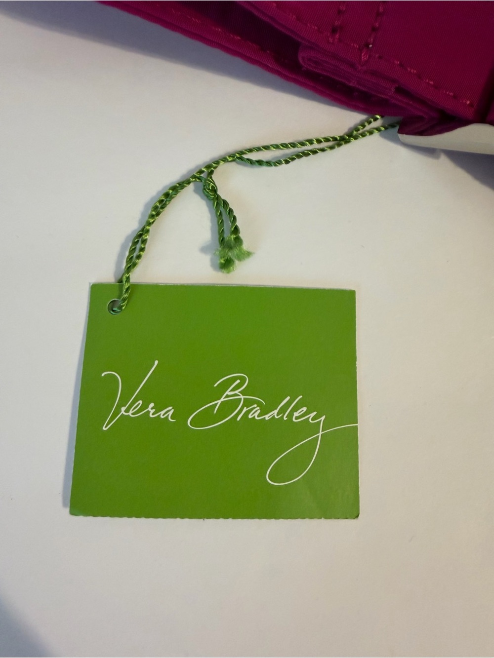 Vera Bradley Magenta Quilted Crossbody Bag - Picture 7 of 7